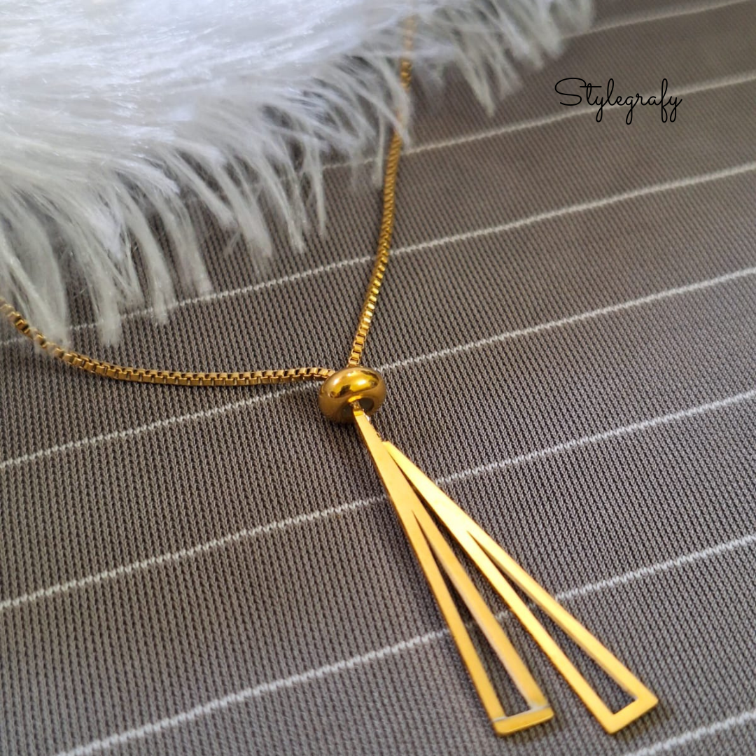 Double Cone Necklace