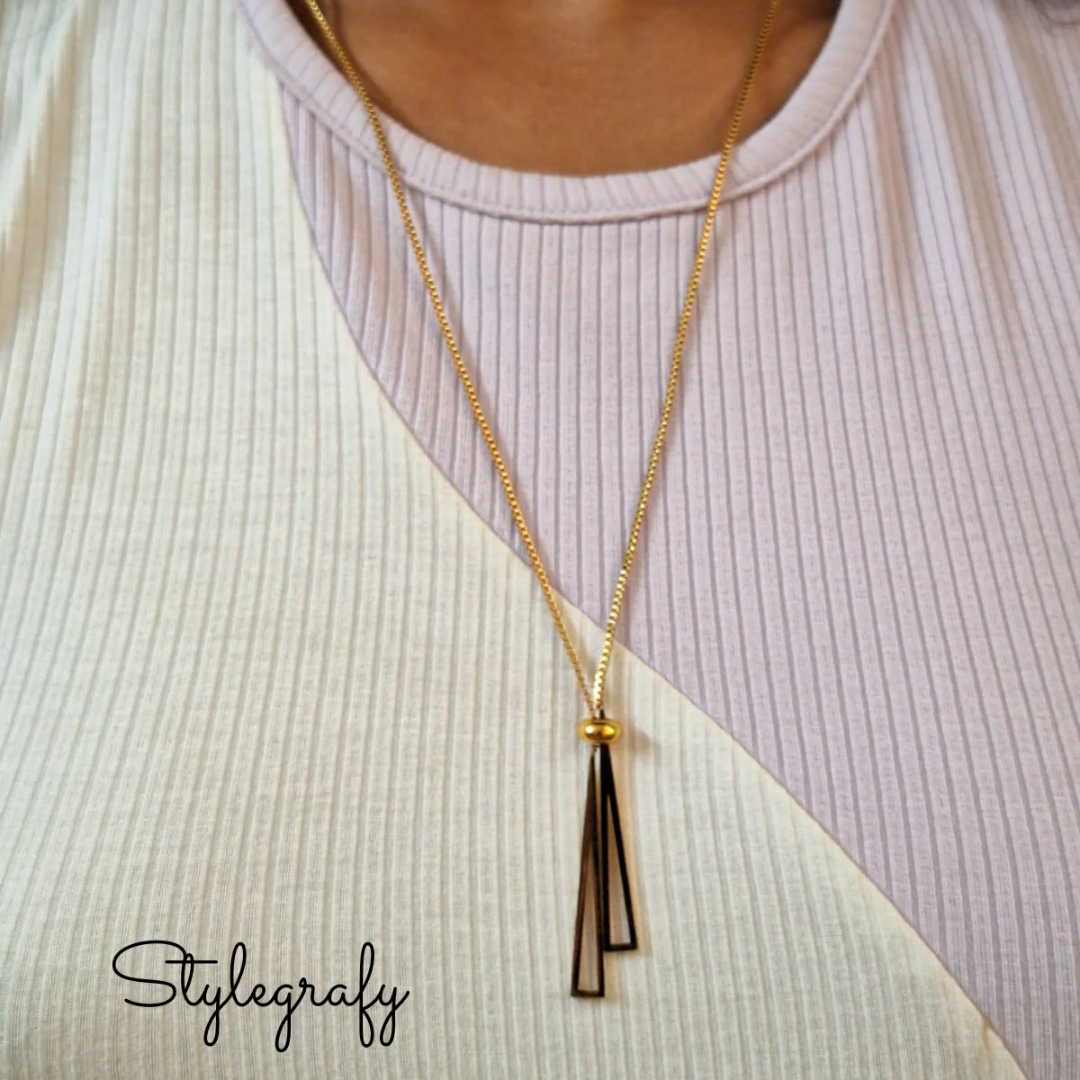 Double Cone Necklace