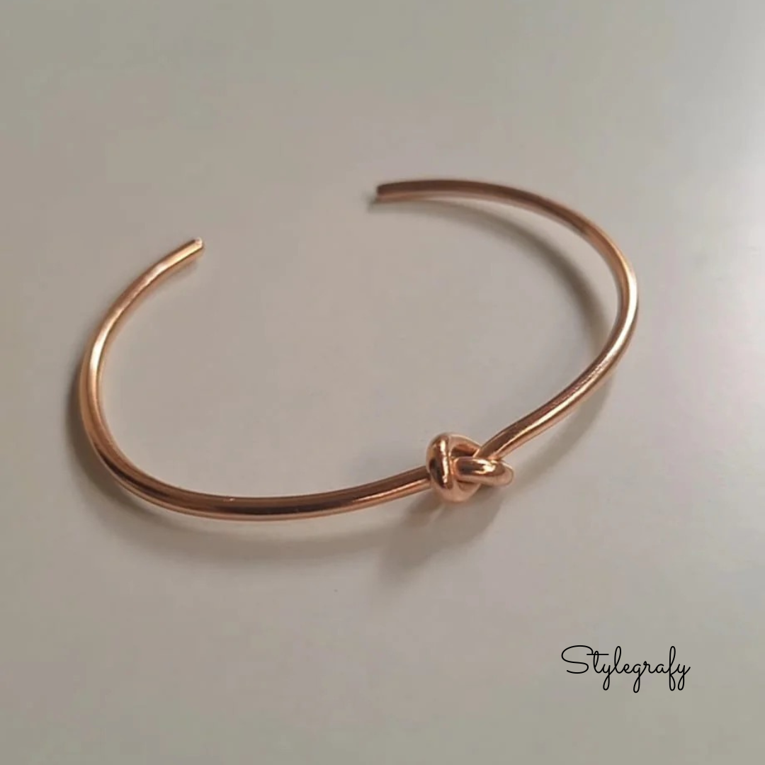 Rosegold knot Bracelet