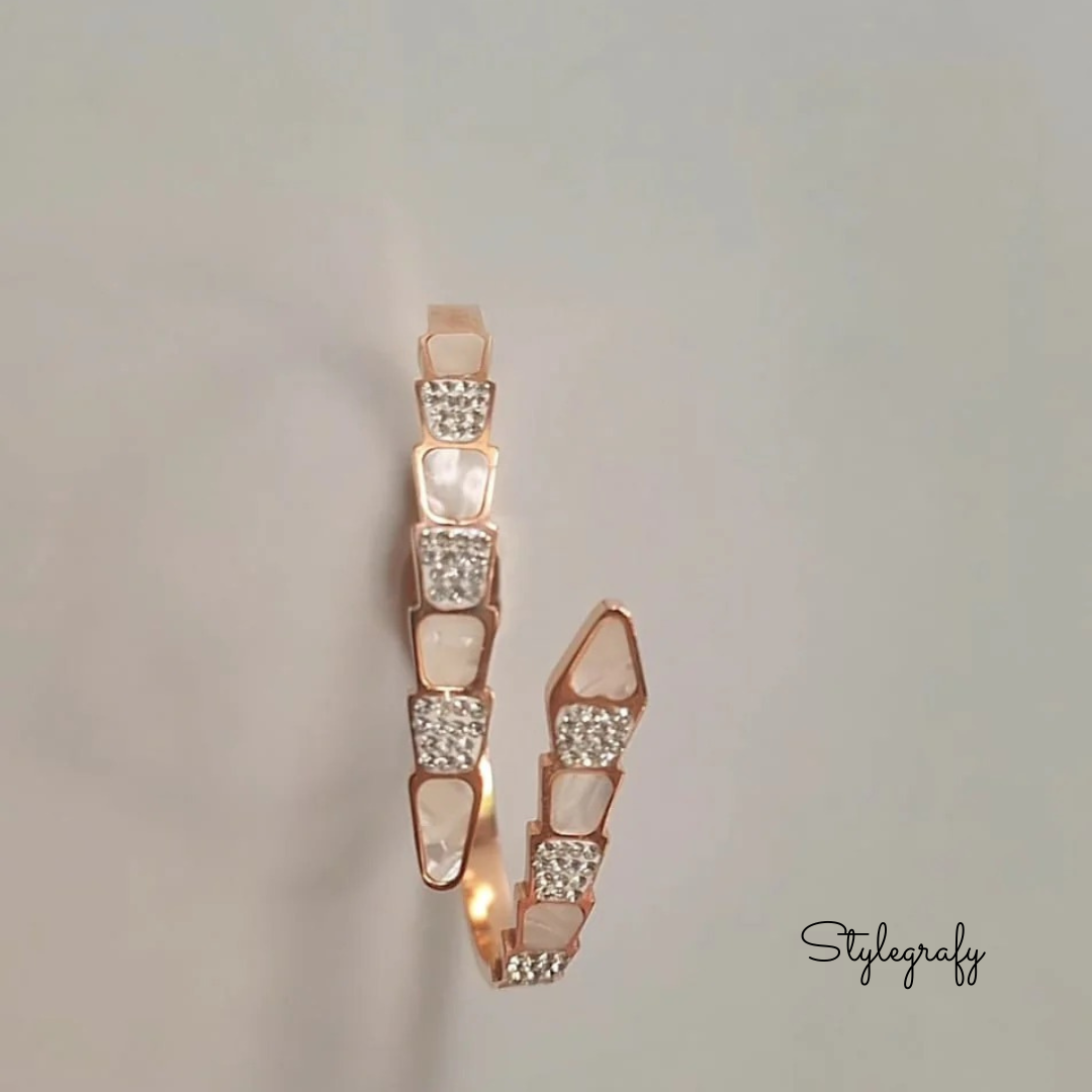 Rosegold Alberta Cuff Bracelet