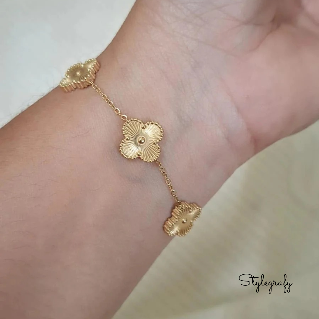 Four Leaf Clover Bracelet