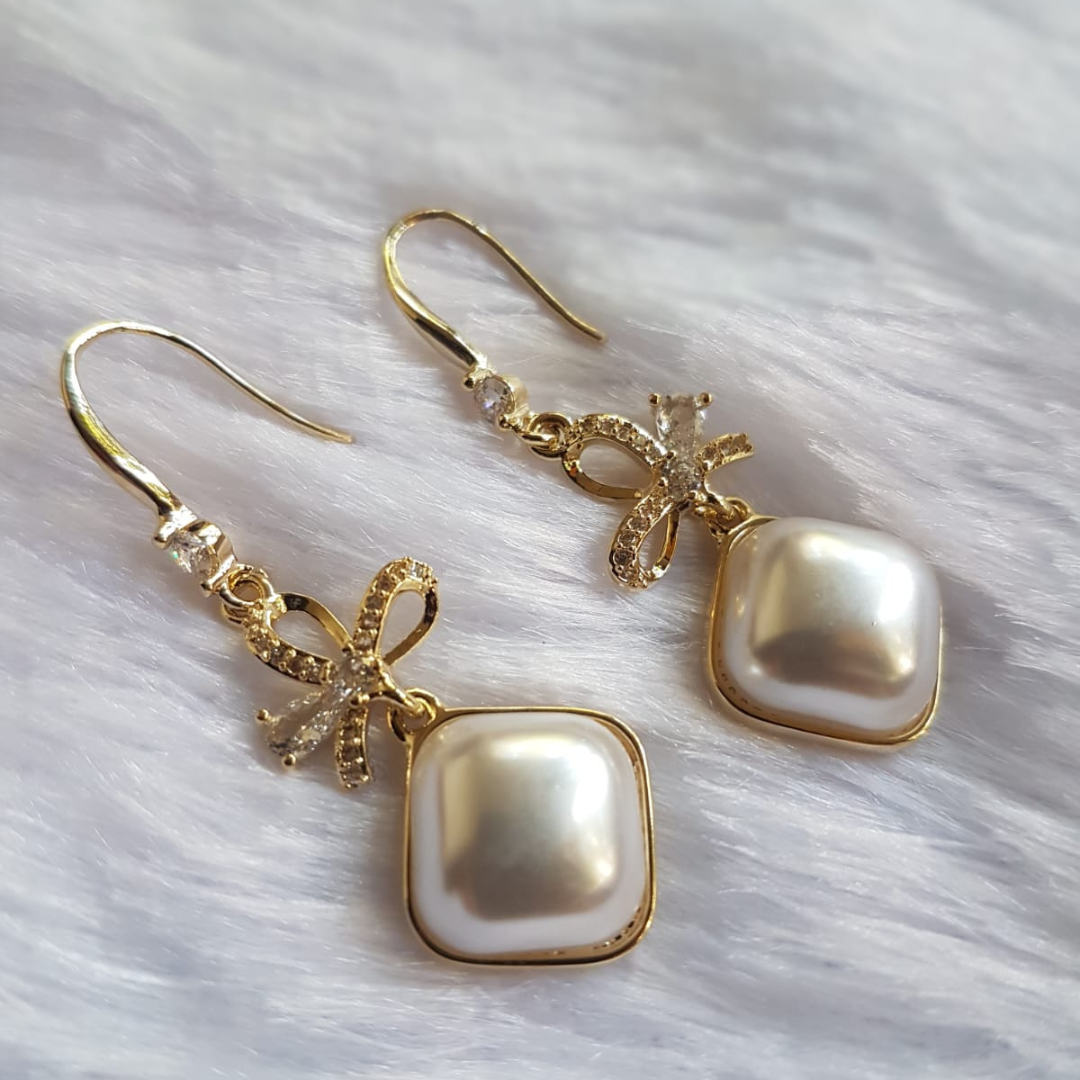 Tie the Knot Drop Earrings
